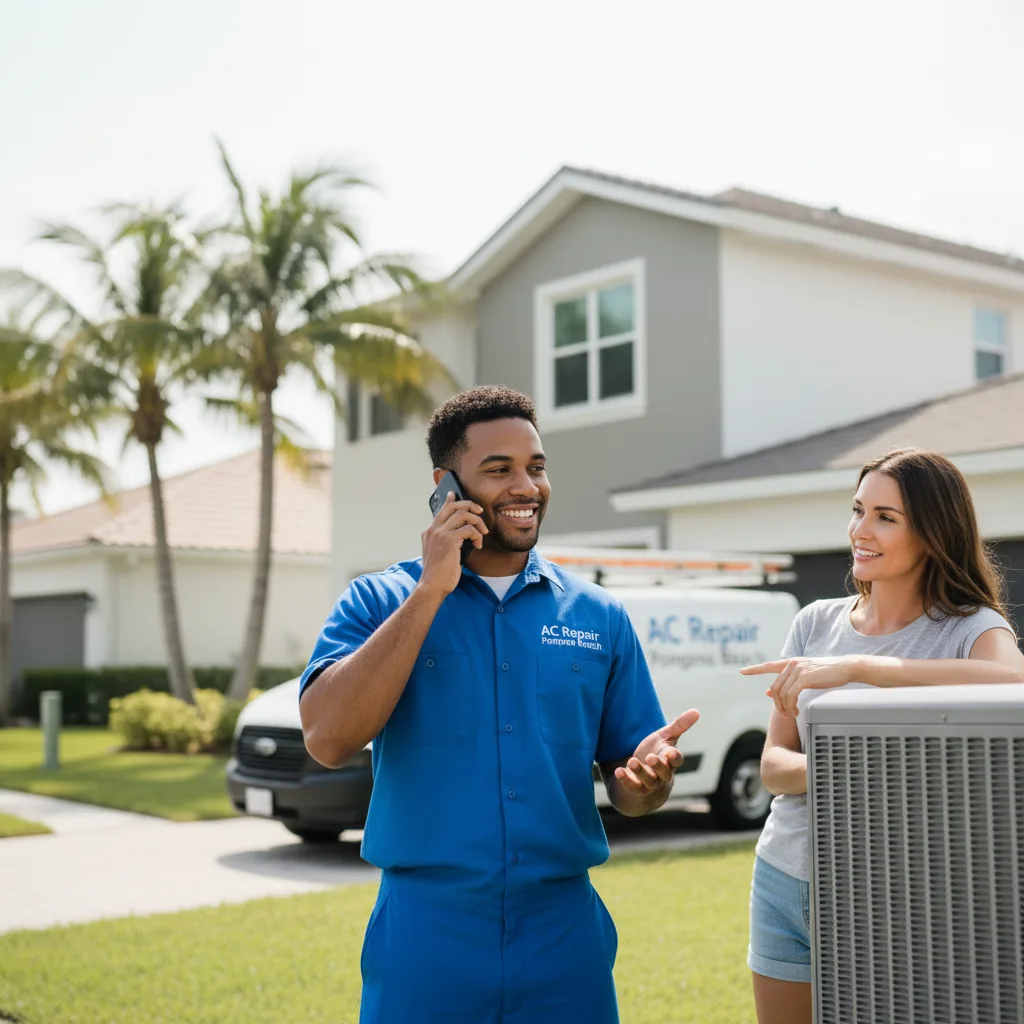 AC Repair Pompano Beach customer support in Otis Orchards